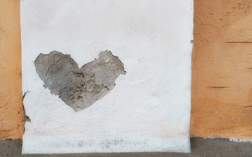 Ein Herz aus Stein. Foto: Hufner