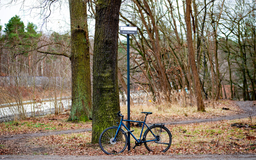 Am Berliner Mauerweg. 22.2.2021